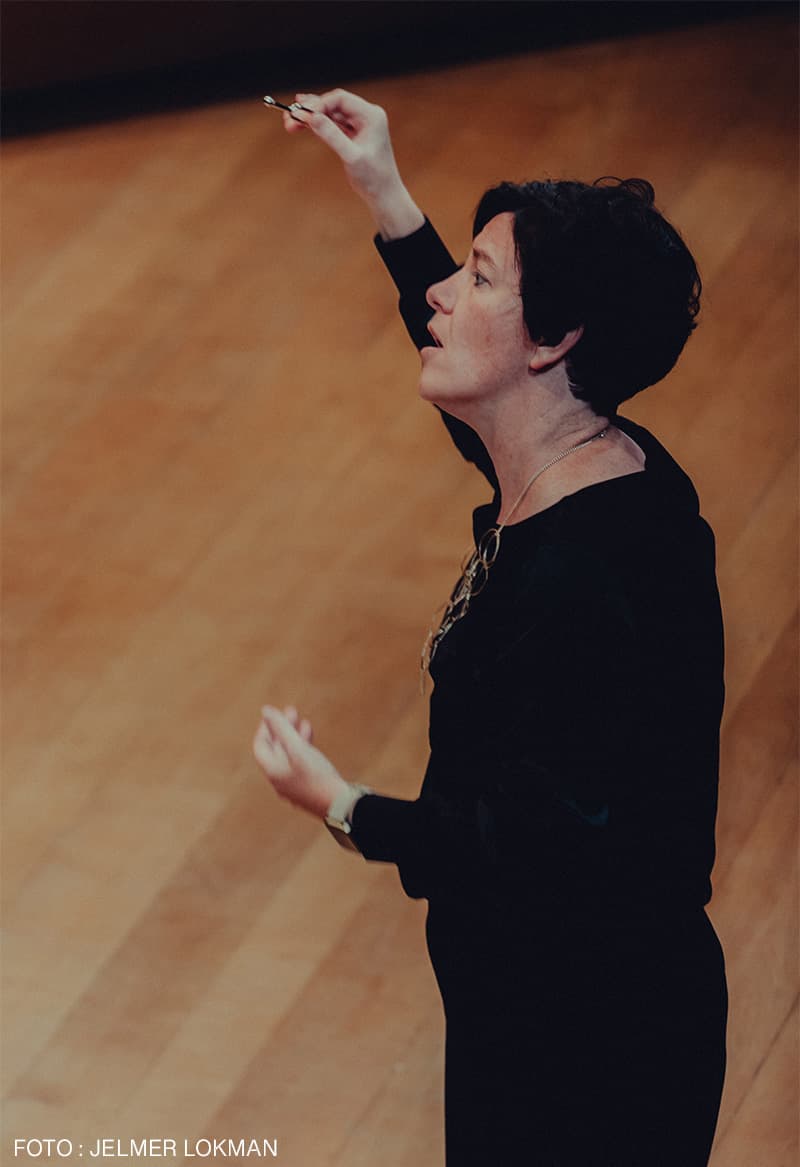 Anja Dierickx, dirigente van Vox Veroni